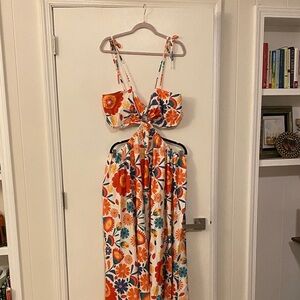 SHEIN Floral Maxi Dress - Multicolor